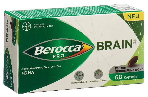 Berocca® Pro Brain gélules 60 pièces Berocca® Pro Brain gélules 60 pièces