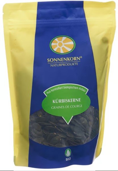 Sonnenkorn Graines de courge Bio Bourgeon 420g