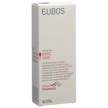 Eubos savon liquide parfumé rose 200ml