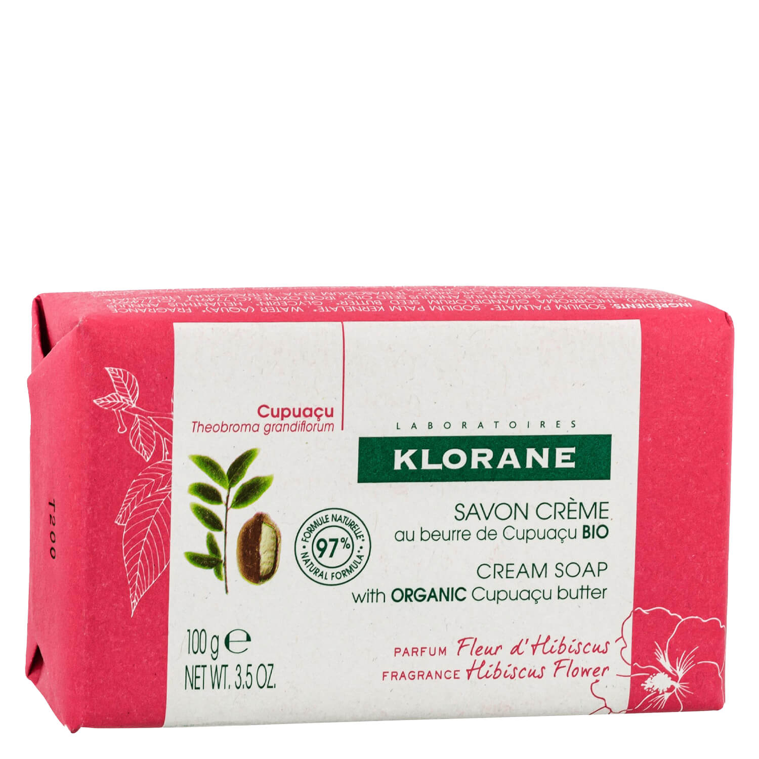 Klorane Savon-crème Fleur d'hibiscus 100g