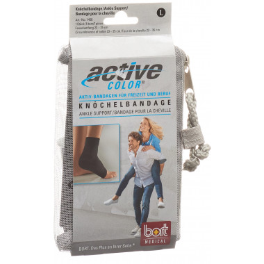 Bort ActiveColor bandage de cheville XL +25cm noir Bort ActiveColor bandage de cheville XL +25cm noir