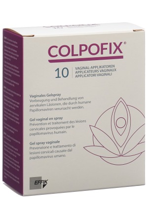 COLPOFIX Spray vaginal en gel avec 10 applicateurs 20ml