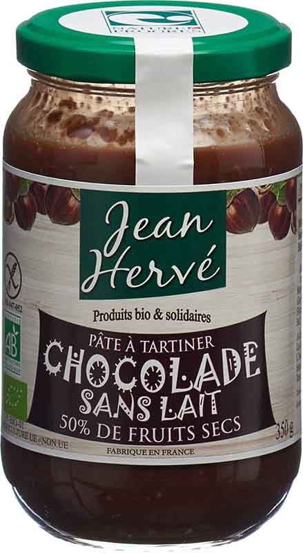 Jean Hervé pâte Chocolat sans Lait 350g