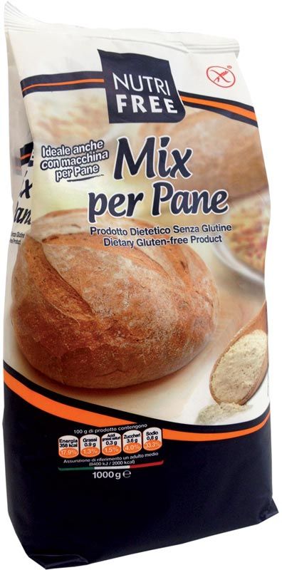 NUTRIFREE Mélange de farines pour pain glutenf 1000g