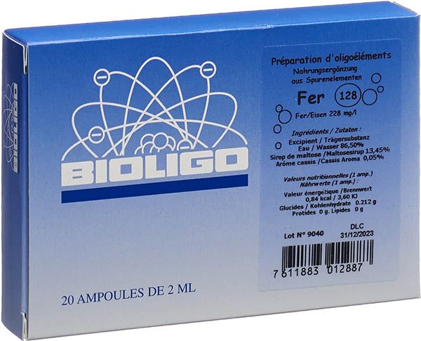 Bioligo Fer Soluble 20 x 2ml