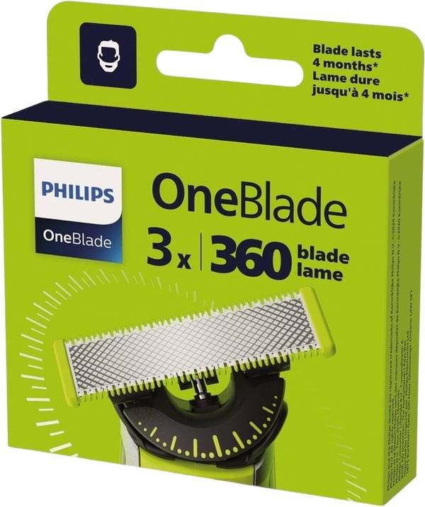 Philips OneBlade 360 Lame de rechange 3 pièces