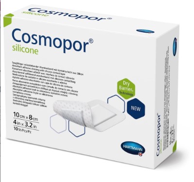 COSMOPOR silicone 10x8cm 10 pièces