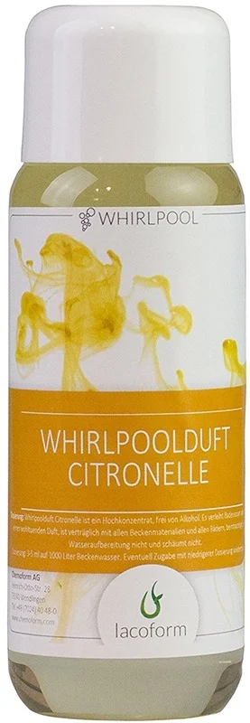 LACOFORM Parfum pour bain à remous à la citronnelle, flacon de 250 ml