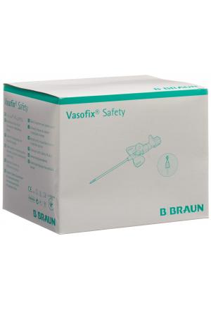 Canule IV Vasofix Safety 20G 1.1x25mm rose 50 pièces