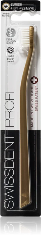 Brosse à dents Swissdent Whitening blanche soft Brosse à dents Swissdent Whitening blanche soft