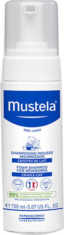 Shampooing moussant Mustela 150ml