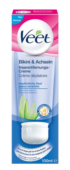 VEET Crème dépilatoire bikini et aisselles 100ml