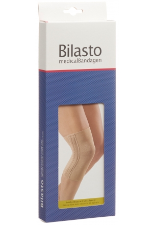 Genouillère BILASTO avec ressorts en spirale M beige