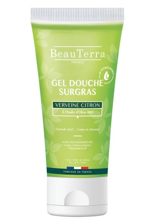 BeauTerra gel douche riche verveine citronnée 200ml BeauTerra gel douche riche verveine citronnée 200ml