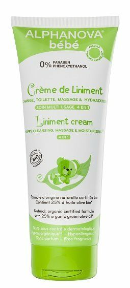 ALPHANOVA® BB Liniment Crème pour la peau bio 200ml