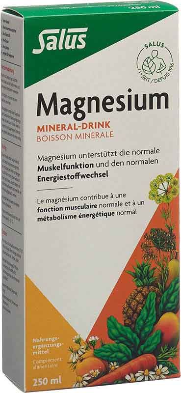 Boisson minérale au magnésium Salus 250ml Boisson minérale au magnésium Salus 250ml