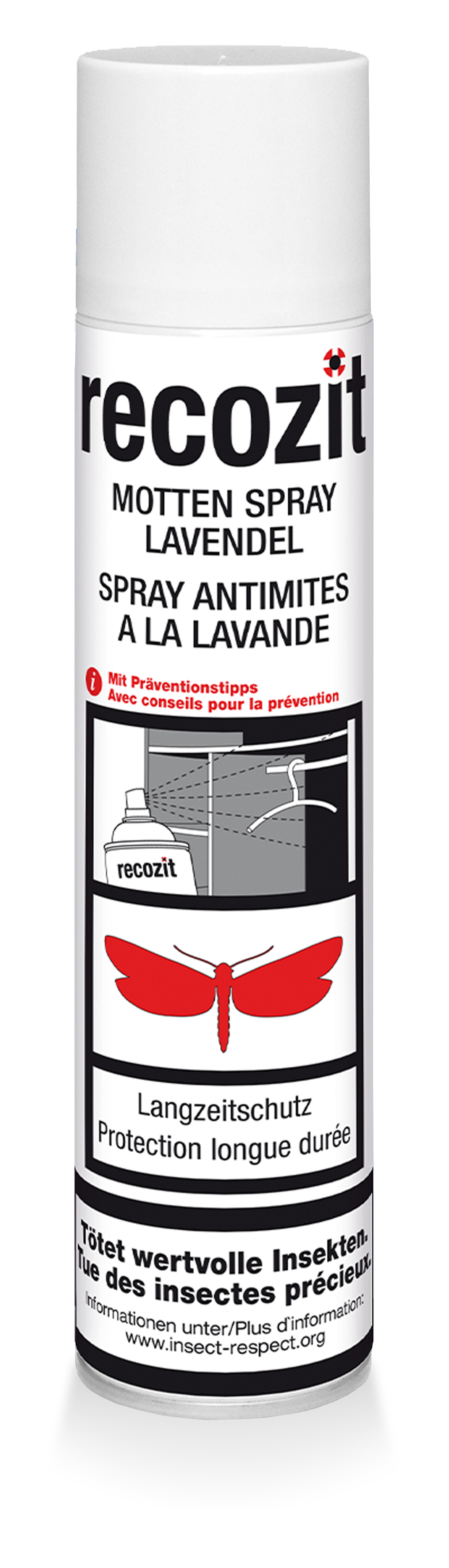 RECOZIT Spray anti-mites Lavande 300ml RECOZIT Spray anti-mites Lavande 300ml
