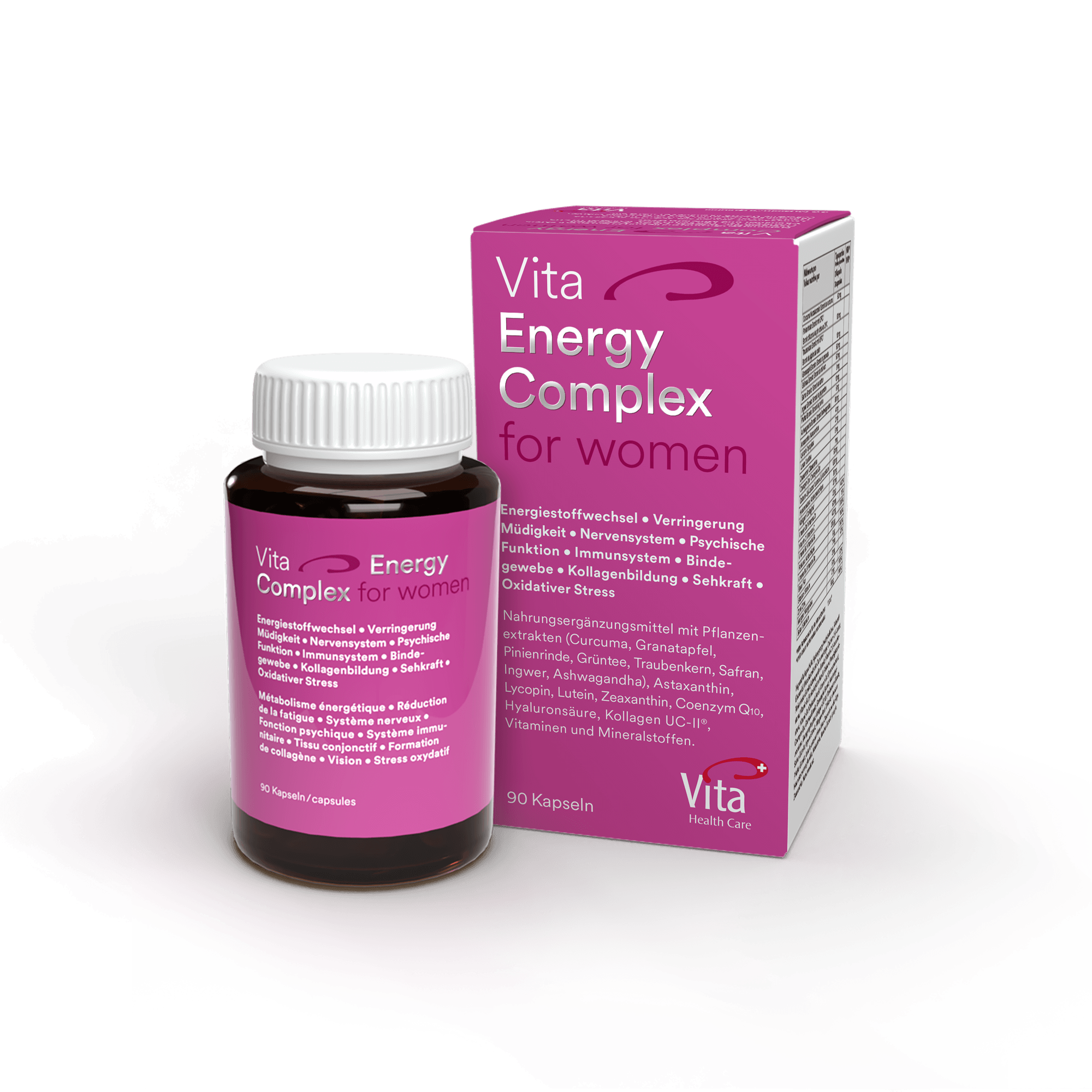 Vita energy Complex for women Capsules 90 pièces Vita energy Complex for women Capsules 90 pièces