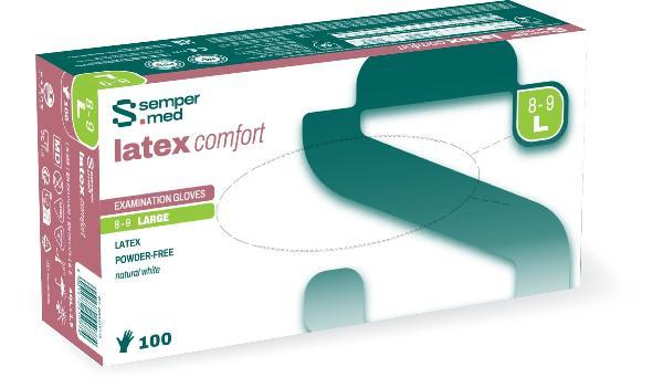 SEMPERMED Latex Comfort L 100 Stück