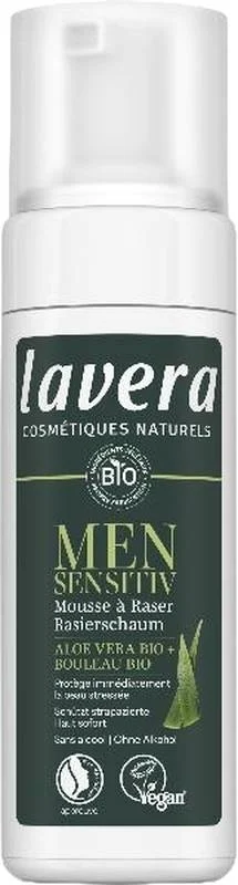 LAVERA Men Mousse à raser sensitive Distributeur 150 ml