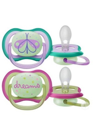 Philips AVENT Ultra Air Night 0-6M Motte/Dre 2 pièces