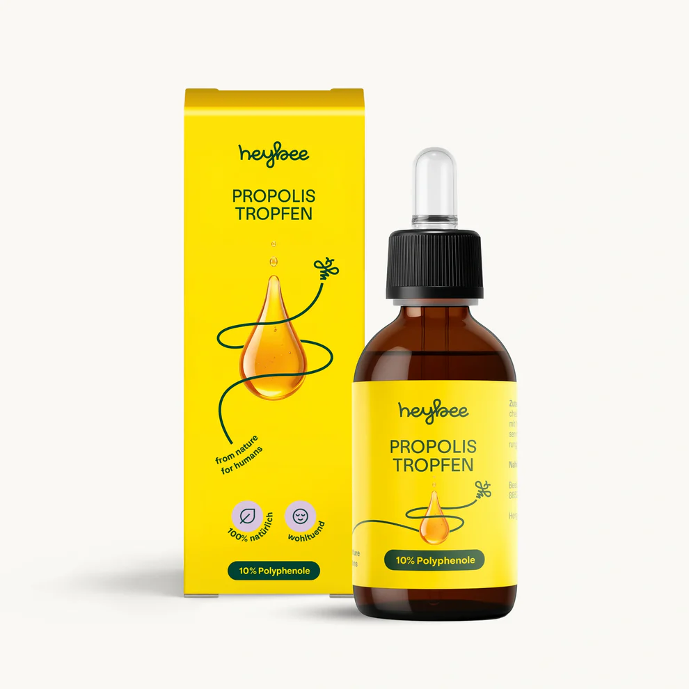 HEYBEE Propolis Gouttes Flacon compte-gouttes 50ml