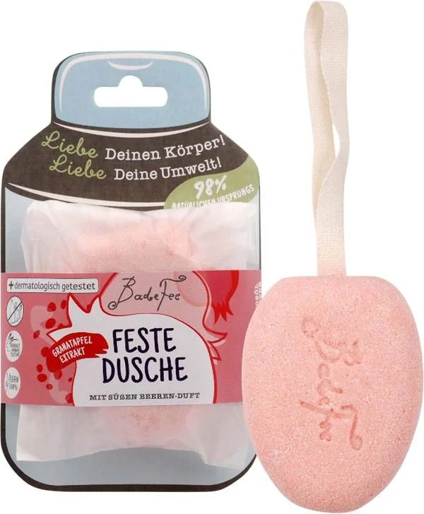 BO COSMETIC fée du bain savon solide pour la douche grenade 85g