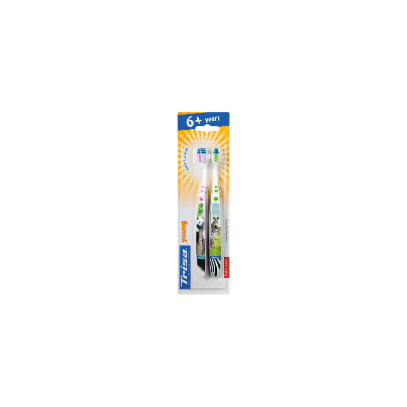 Brosse à dents pour enfants Trisa Young Duo Brosse à dents pour enfants Trisa Young Duo