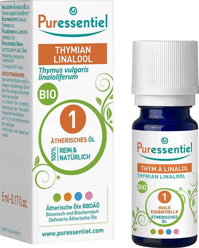 Puressentiel thym éther/huile essentielle bio 5ml Puressentiel thym éther/huile essentielle bio 5ml
