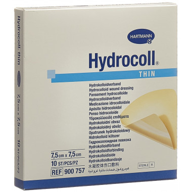 HYDROCOLL Hydrocolloïde Verb 7.5x7.5cm 10 pièces