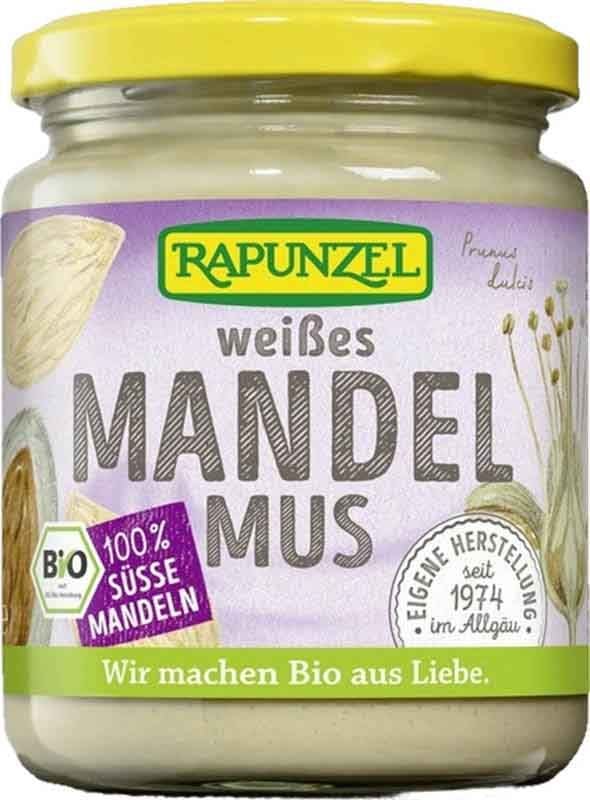 Purée d'amandes blanches Rapunzel Bio pot 500g Purée d'amandes blanches Rapunzel Bio pot 500g