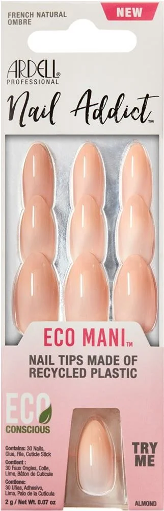 ARDELL Nail Addict Eco Mani Ombre 30 pièces