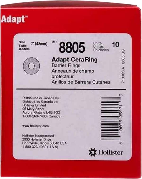 HOLLISTER ADAPT CeraRing 4.5mm/48mm 10 pièces