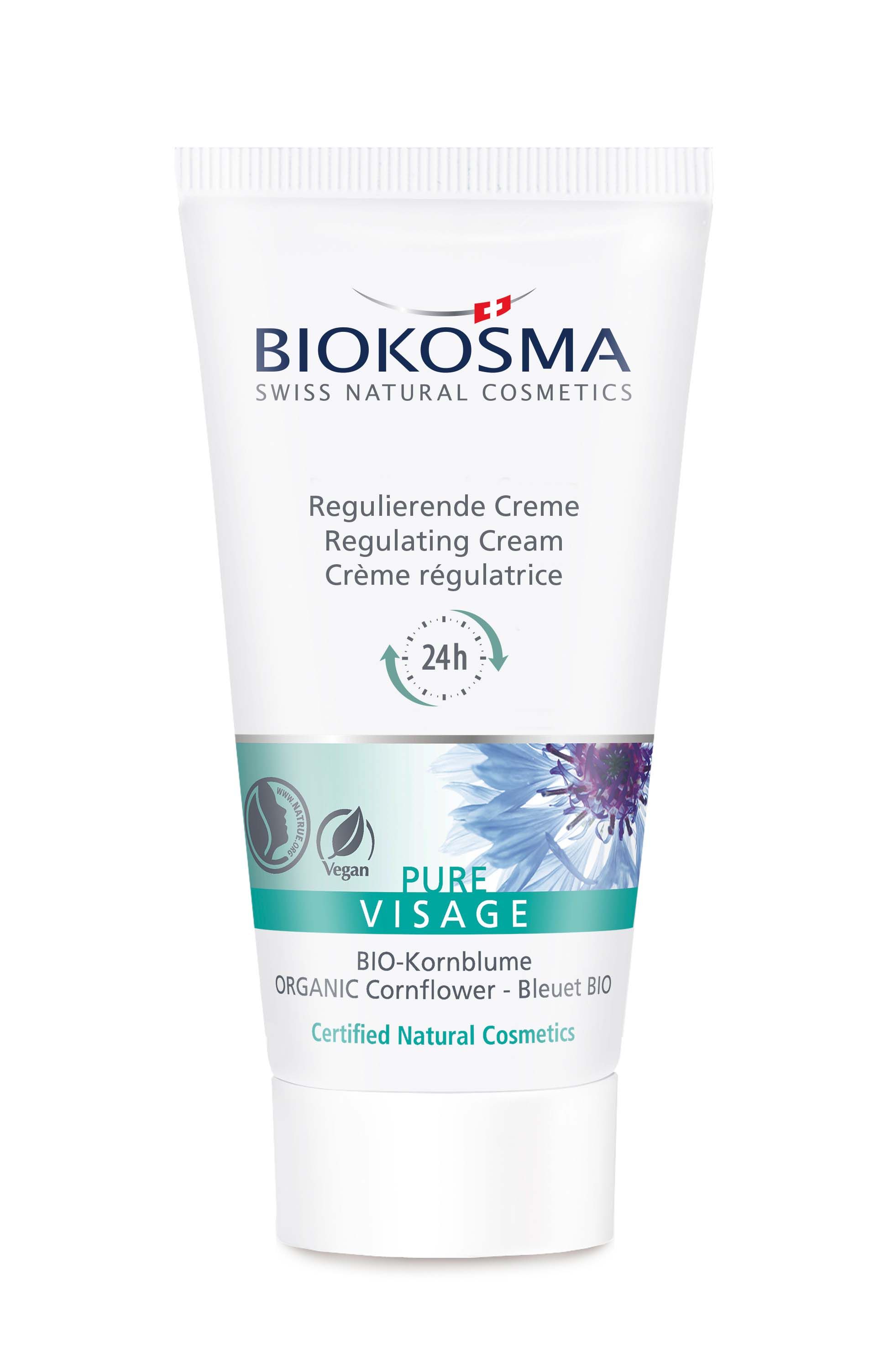 BIOKOSMA Pure crème régulatrice 24h 50 ml