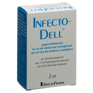 Solution InfectoDell pour les verrues de Dell 2ml Solution InfectoDell pour les verrues de Dell 2ml