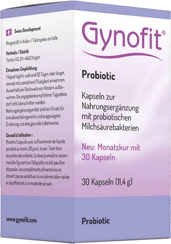 Gynofit Probiotic Capsules 30 pièces Gynofit Probiotic Capsules 30 pièces