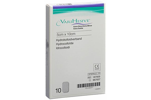 Pansement VARIHESIVE 5x10cm extra fin 10 pièces