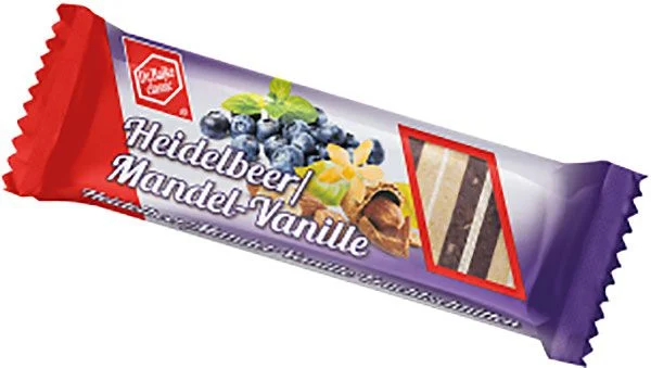 Tranches BALKE myrtille/amande-vanille 100g