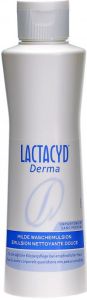 Lactacyd Derma émulsion lavante douce non parfumée 250ml Lactacyd Derma émulsion lavante douce non parfumée 250ml