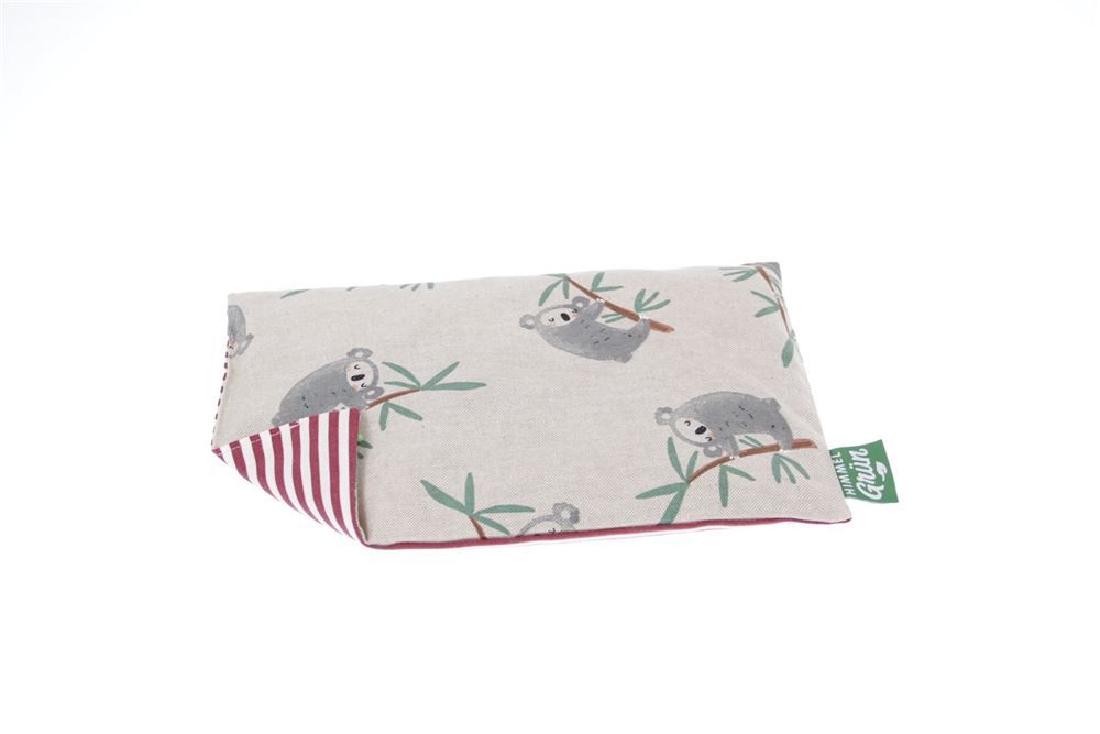 Vert ciel Coussin aux noyeaux de cerise 30x20cm Koala Vert ciel Coussin aux noyeaux de cerise 30x20cm Koala