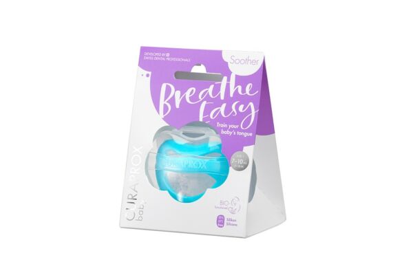 Tétine bébé Curaprox Gr1 bleu clair simple Tétine bébé Curaprox Gr1 bleu clair simple