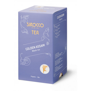 Sirocco Sachets de thé Golden Assam 20 pièces Sirocco Sachets de thé Golden Assam 20 pièces