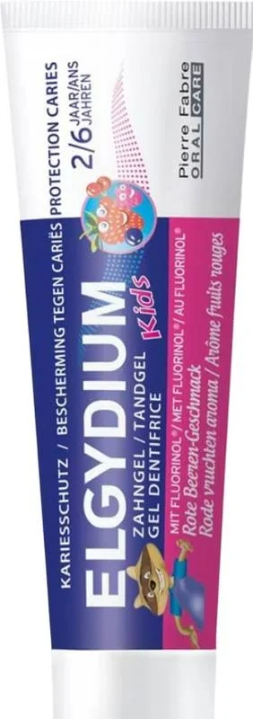 ELGYDIUM Kids baies rouges 3-6 ans dentifrice 50ml