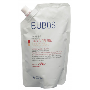 EUBOS savon liq parf rose recharge 400ml