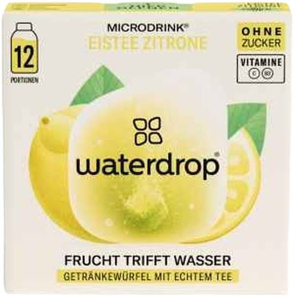 WATERDROP Microdrink Thé glacé au citron 12 pièces WATERDROP Microdrink Thé glacé au citron 12 pièces