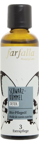 FARFALLA Huile de soin bio au cumin noir 75ml FARFALLA Huile de soin bio au cumin noir 75ml