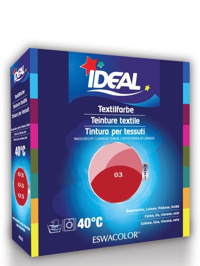 IDEAL MAXI coton couleur No03 vermillon