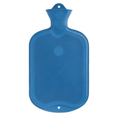 SÄNGER Bouillotte 2l lamelle 1 face bleu