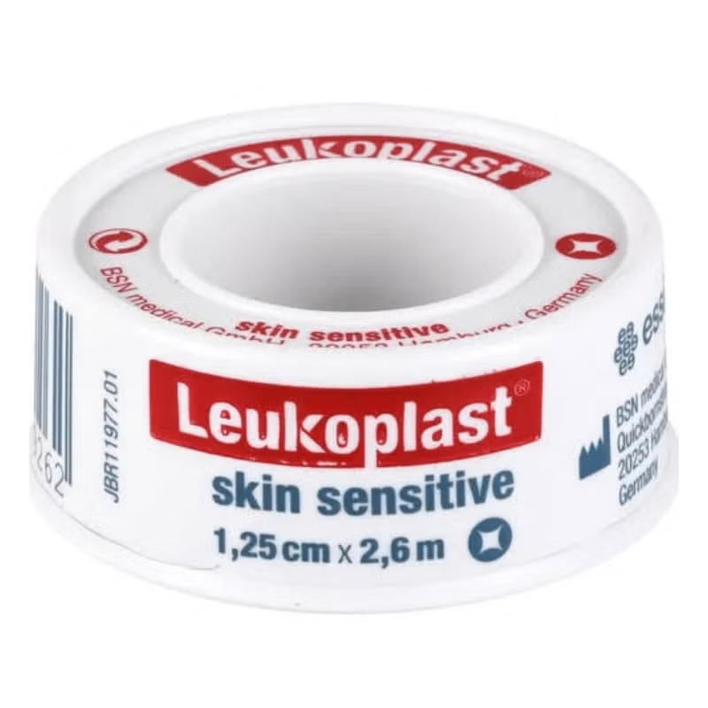 Leukoplast skin sensitive silicone 1.25cmx2.6m Rouleau