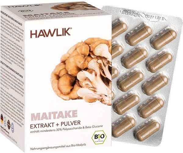 Hawlik extrait de maitake + poudre gélules 120 pièces
